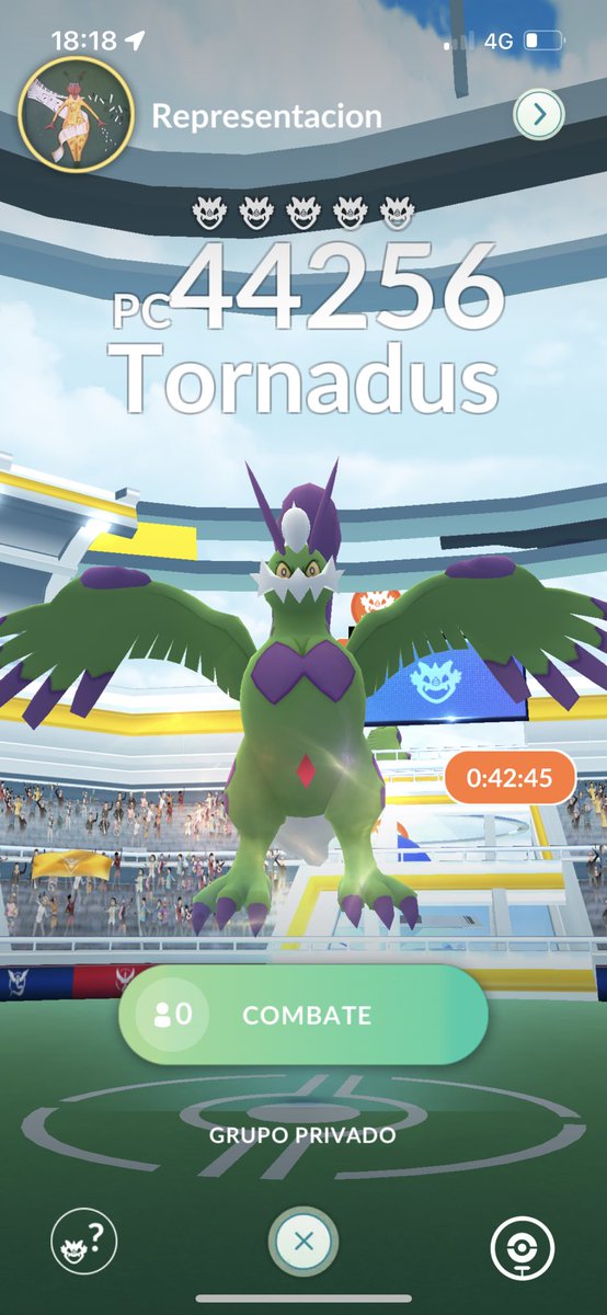jesus_id's tweet photo. Raid Tornadus in 10 minutes #PokemonGO 7356 3484 6932 and 4754 6847 3141 #TornadusRaid #PokemonGoRaids https://t.co/xKwZ07okks