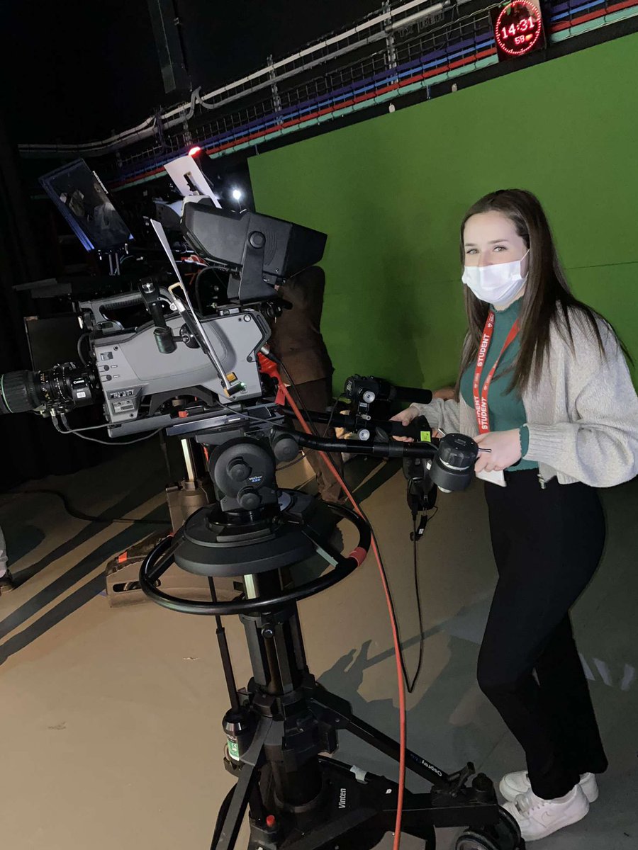 TrudyWMedia_'s tweet photo. Loved camera operating for our rehearsal show yesterday ‘Generation gambit’, all looking good for our final assessment in two weeks excited to see the finished product🎥🎧 https://t.co/iS6iGxMxm3
