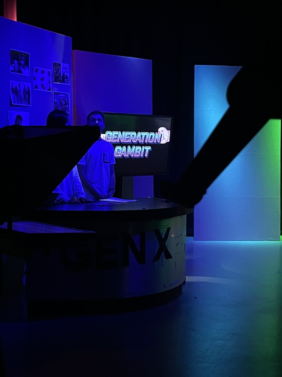 TrudyWMedia_'s tweet photo. Loved camera operating for our rehearsal show yesterday ‘Generation gambit’, all looking good for our final assessment in two weeks excited to see the finished product🎥🎧 https://t.co/iS6iGxMxm3