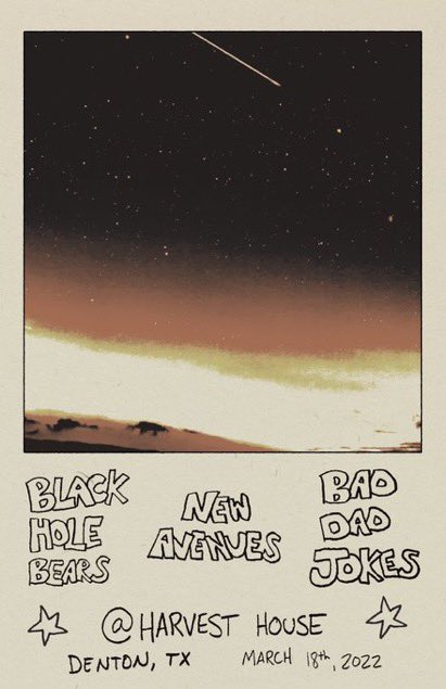 Show on Friday! Some lineup changes but the show goes on 🎉