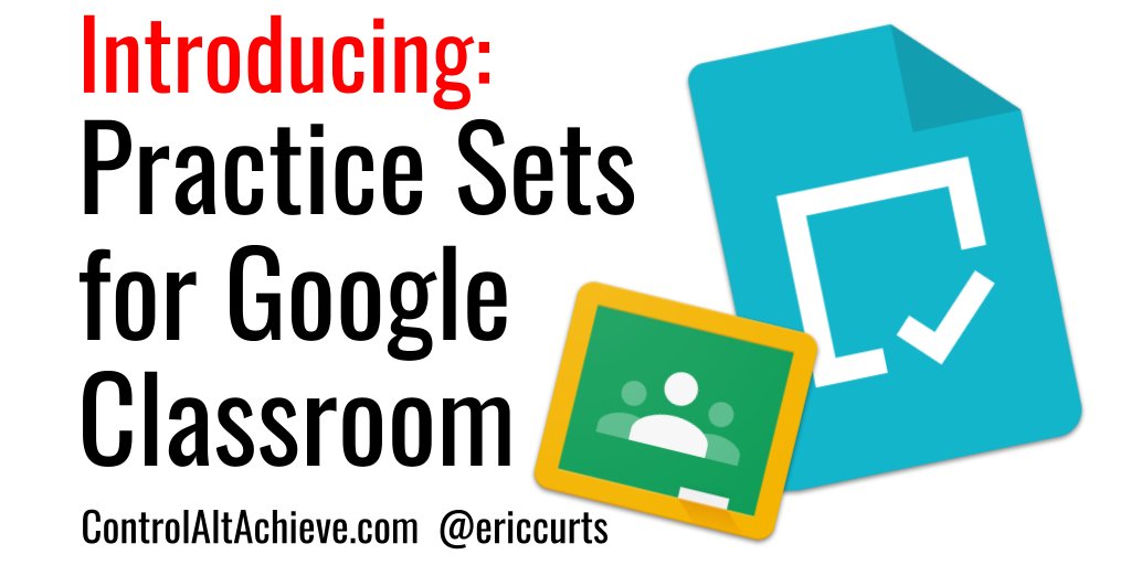 📢 Introducing Practice Sets for #GoogleClassroom - New #GoogleEDU tool for guided student support!

Video overview &amp; beta signup here: controlaltachieve.com/2022/03/practi…

#ControlAltAchieve #EdTech #GoogleET #GoogleEI #GoogleEC