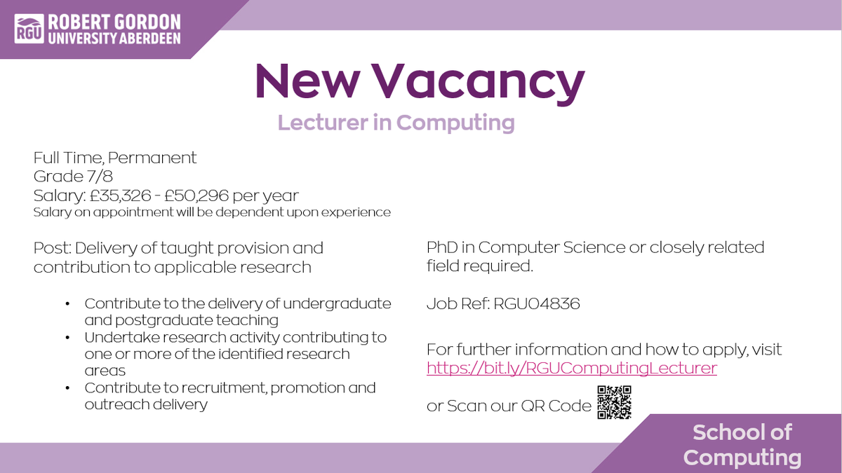 RGU School of Computing, Engineering & Technology tweet media