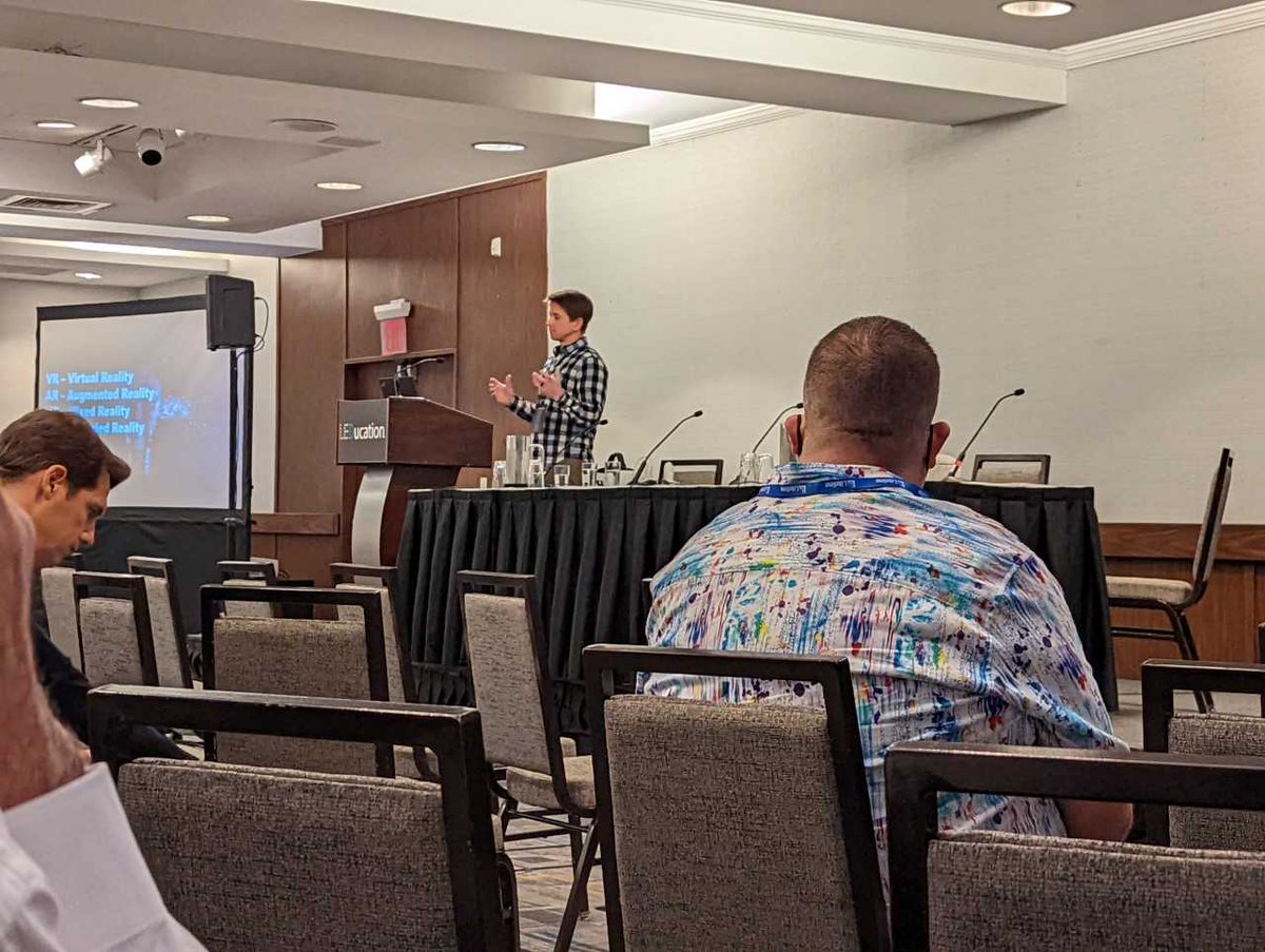 Tuning in from New York at LEDucation #leducation2022
Leveraging Technology to Connect with You
Josh Miller PE, LEED AP BD+C | Manager of Strategic Visualization | Acuity Brands
"A VR experience made with 360 images are a great way to experience spaces in high detail" #VR