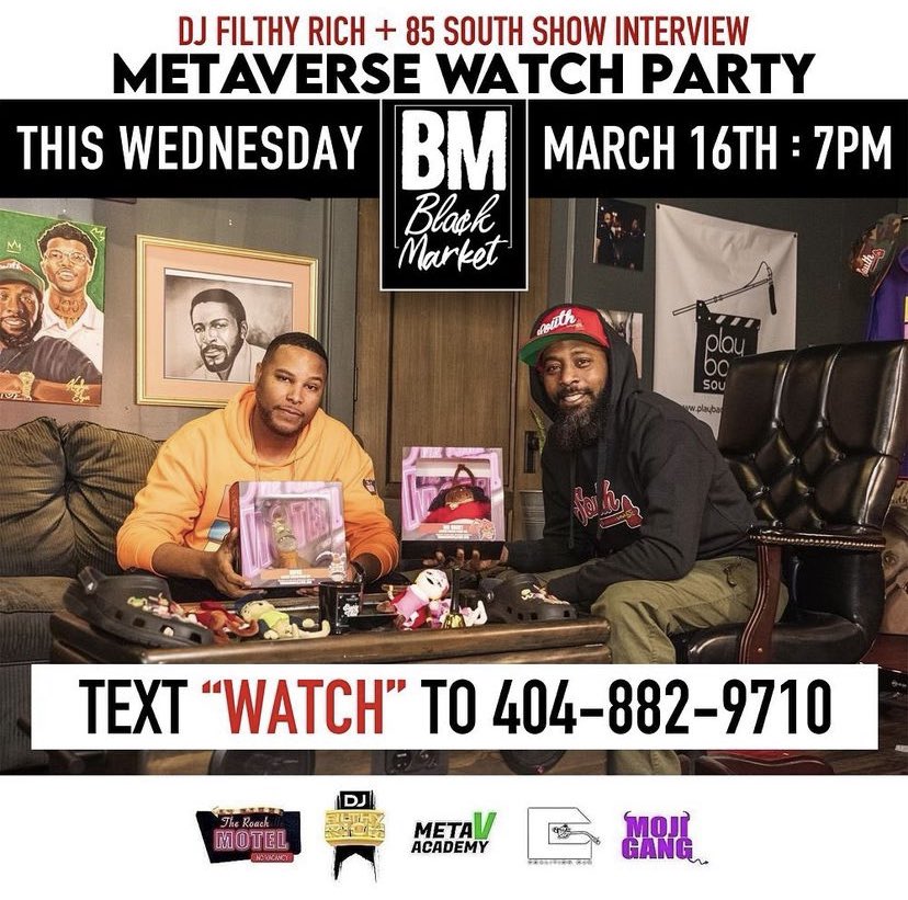 _Kingofcontent_'s tweet photo. Live tonight!!! @TheRoachMotelTv @roachmotelnft @85SouthShow @MetavAcademy https://t.co/gLsAoFCzDy