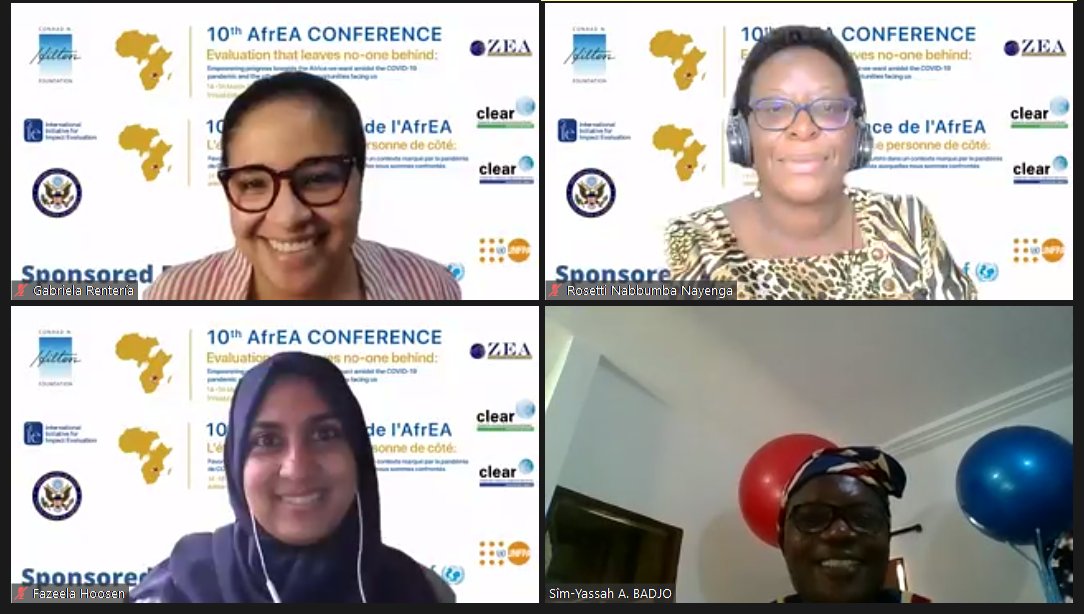 msegone's tweet photo. #AfrEA2022Conference key takeaways: Priority actions to accelerate influential #evaluation in Africa

⭐️Professionalize eval
⭐️Build the capacities of youth in eval
⭐️Strengthen nat’l eval policies &amp; systems
⭐️Nurture 'Made in Africa' eval approaches

#Eval4Action https://t.co/bx7ejJcujV