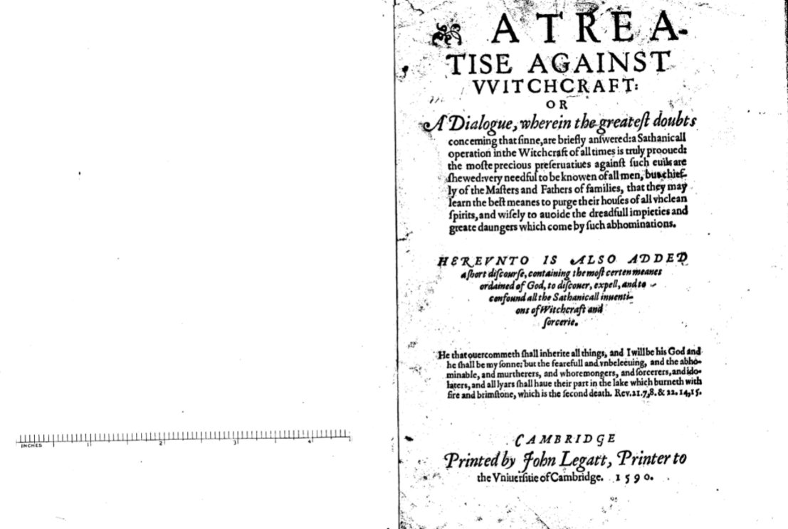 TaraGrecoCMU's tweet photo. @unibcarlson I found about what I expected, most of the advice given was to stay away from these dark and other worldly things while remaining religious and reading the word of God. It's interesting to see how the connotations of witches and witchcraft have changed from 1590 to present. https://t.co/akTZKKRKyf