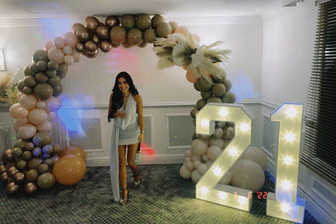hankellyy's tweet photo. Cutest pics from my 21st 🥰✨ https://t.co/6hW5rEikp5