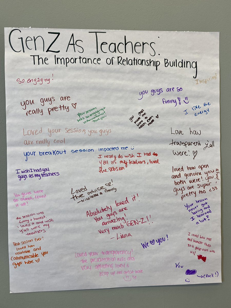_MsKelly_'s tweet photo. Grateful to have the opportunity today to speak at the NJFEA Future Educators conference with @MsStock224! Loved having insightful conversations with prospective teachers! 🍎✏️📚 @RiderCEHS @RiderUniversity https://t.co/fs5mIN2zea