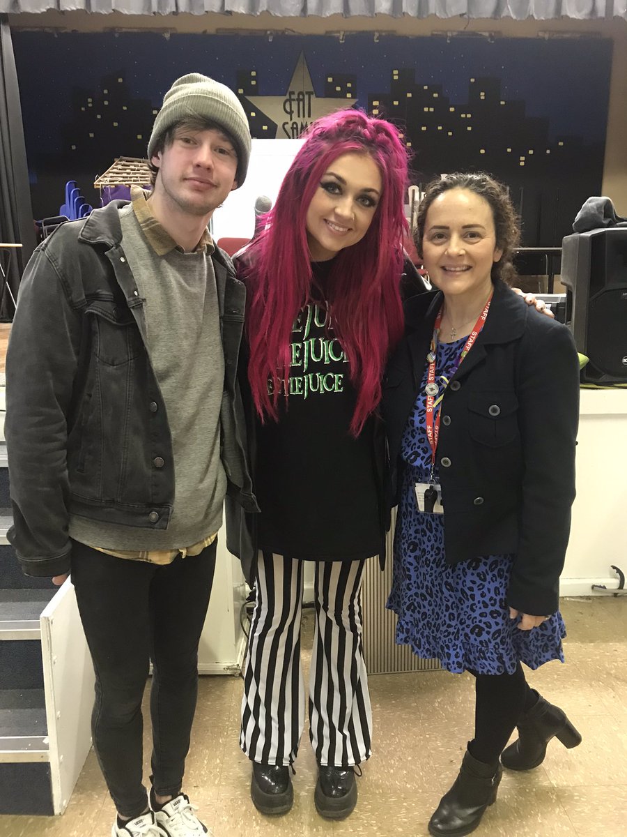BTHCC_BYB's tweet photo. What a great start to our drop down day today on exploitation. Thank you @Bronnie_Hughes for highlighting important issues for young people today and for an amazing performance!@bthcc_college https://t.co/i2T0JmGPP8