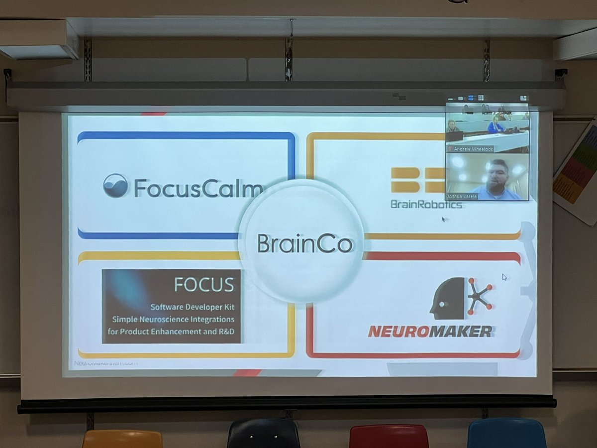 m_drez's tweet photo. Learning from @NeuromakerStem today at #WNYTIF. Love the WNY connection to @UBCommunity from today’s presenter, Josh Varela. This looks like a 🤯 opportunity for student engagement, empowerment &amp; innovation. https://t.co/4Ost8u9sH2