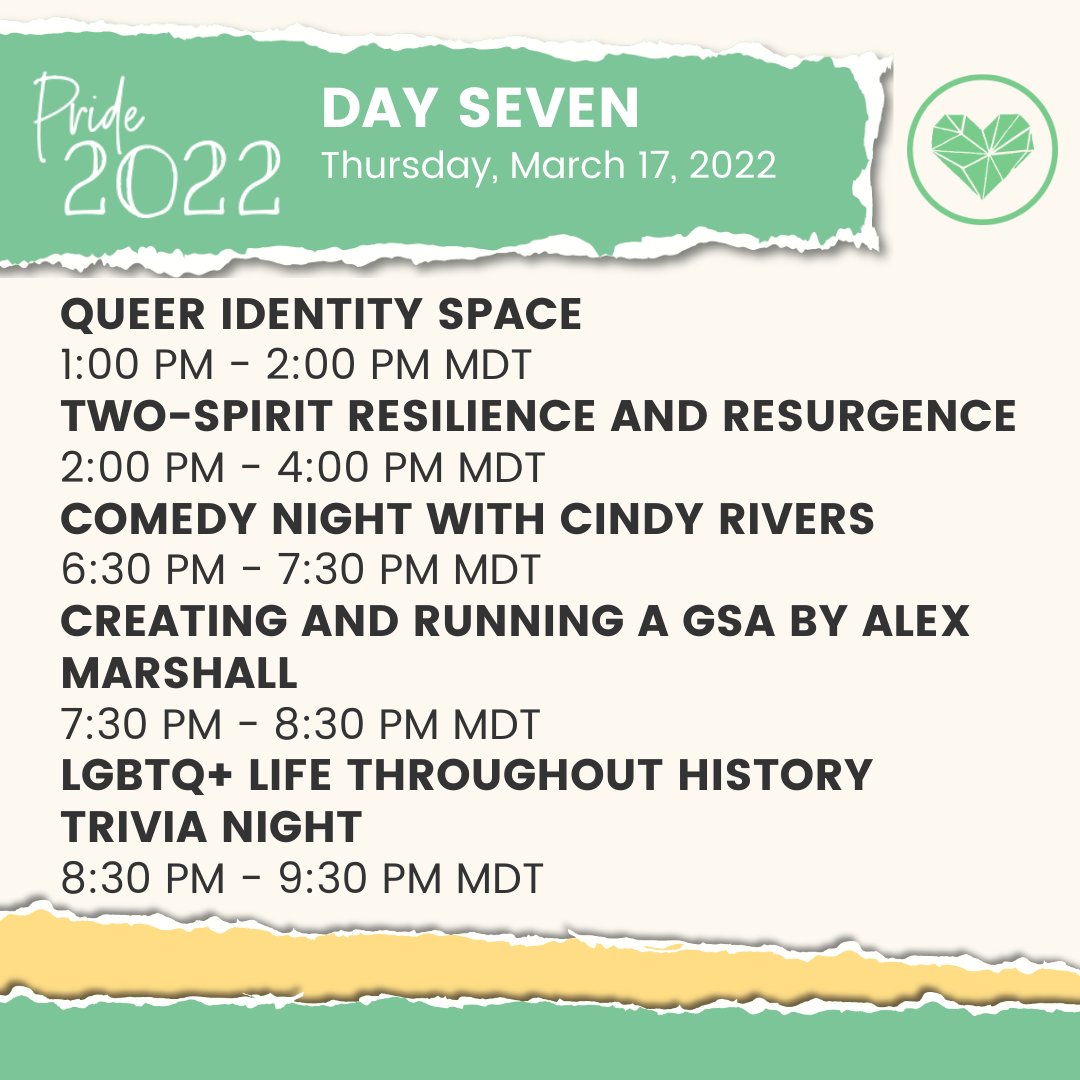 fyrefly_ua's tweet photo. Don’t miss out on the last two days of Pride Week! To register for today or tomorrow’s events, check out https://t.co/OBmmwJYVZA

#celebration #connection #community 
#prideweek #ismss #ualberta #events #2SLGBTQ #2SLGBTQIA https://t.co/P0THhT6cjO