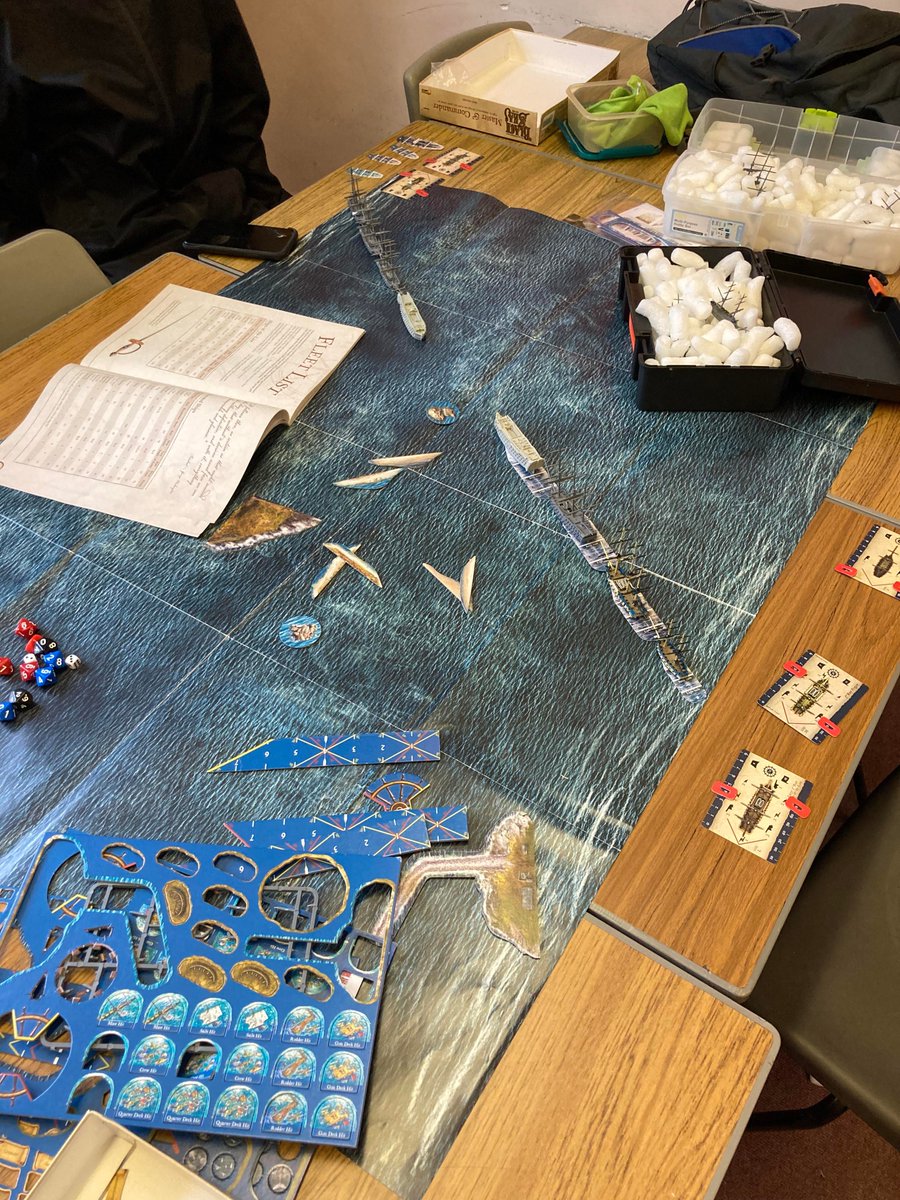 ClubMintlaw's tweet photo. A little bit of everything at Warhammer Club today after school. 2000pts Age of Sigmar matched play, a multi-table 40K game, Black sails and even a bit of painting! 🖌️🎲 https://t.co/Az8Gq3UnYW