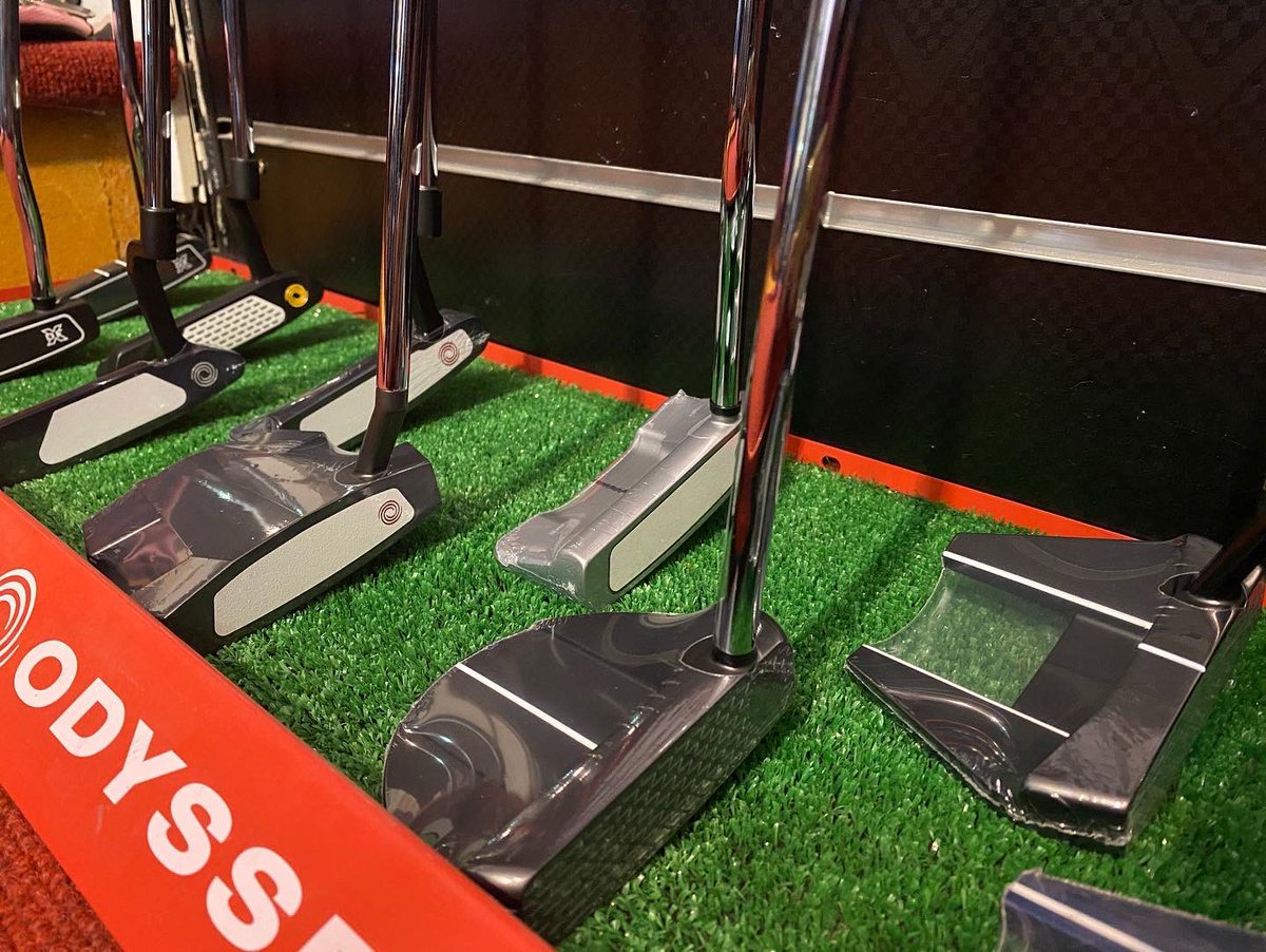 Nowthengolf's tweet photo. New Display and New @OdysseyGolfTour Putters have arrived into store! Including the New @toulondesign ,Tri-Hot and Stroke Lab ranges 🙌✅ #odyssey #putters #number1 #ontour #strokelab #toulon #trihot https://t.co/qqJG7soHLE