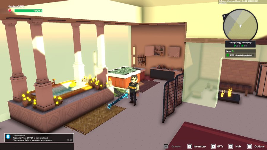hdh421's tweet photo. @TheSandboxGame I just participated in the daily #SandboxAlphaS2Contest for a chance to earn up to 1,000 $SAND! Starting March 16 - Take a money bath in Snoop Dogg Mansion. Check out my screenshot below!
👇 #SandboxAlphaS2 https://t.co/UTu5xmmfAa