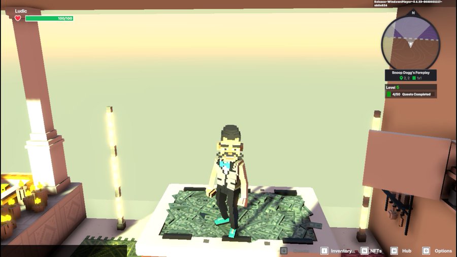 theo57185's tweet photo. @TheSandboxGame I just participated in the daily #SandboxAlphaS2Contest for a chance to earn up to 1,000 $SAND! Starting March 16 - Take a money bath in Snoop Dogg Mansion. Check out my screenshot below!
👇 #SandboxAlphaS2 https://t.co/sAuavMVVHr