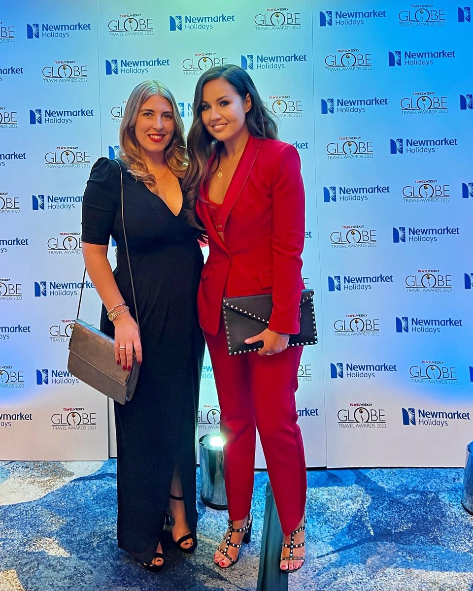 WilliamsStaceyx's tweet photo. Fantastic evening at the @travelweekly Globe awards #TWGlobes https://t.co/4DRZpkM5Zm