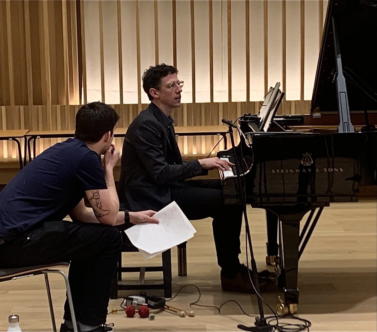 Psappha (@psapphaensemble) on Twitter photo 🎹 A great 2nd session today with Composing for Piano (Group 2)! We are looking forward to see how these pieces develop as we head towards the Intervention Day!
<a href="/Li_Zhenyan/">Zhenyan Li</a>
@LShipsey
<a href="/pierreflasse/">Pierre Flasse</a>
<a href="/KatWComposer/">Kat Wallace</a>
<a href="/zdscomposer/">Zygmund de Somogyi</a>
#MurroughConnolly 🎹 A great 2nd session today with Composing for Piano (Group 2)! We are looking forward to see how these pieces develop as we head towards the Intervention Day!
<a href="/Li_Zhenyan/">Zhenyan Li</a>
@LShipsey
<a href="/pierreflasse/">Pierre Flasse</a>
<a href="/KatWComposer/">Kat Wallace</a>
<a href="/zdscomposer/">Zygmund de Somogyi</a>
#MurroughConnolly