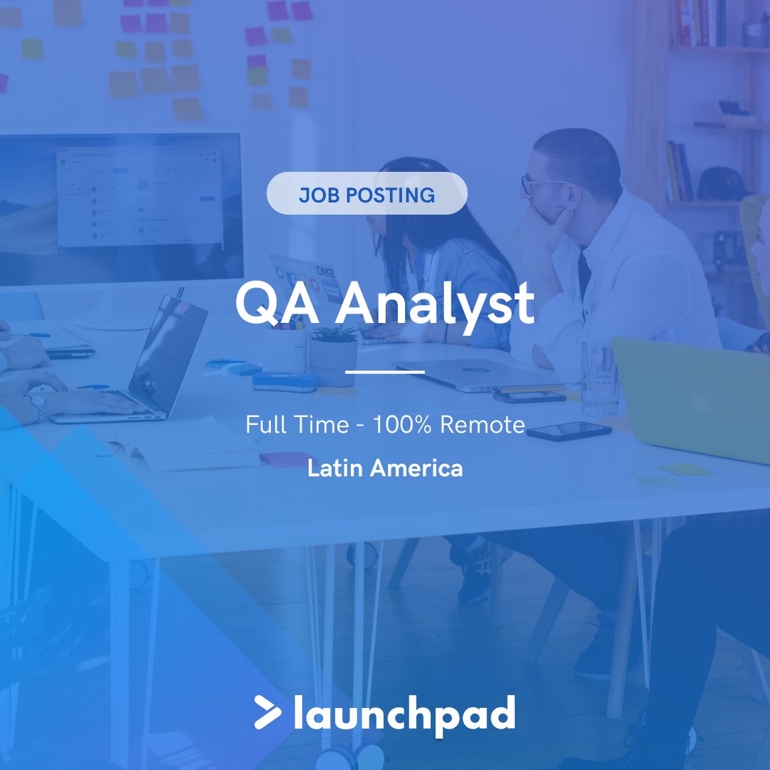 launchpadboom's tweet photo. 📣 We're hiring QA Analyst! 📣 
Interested? Know someone who might be?

Check out the following link to learn more:https://t.co/jRk2yqcpWB

#Launchpad  #Technology #Integration #iPaaS #Tech #RemoteWork #NewJobs #Hiring #QA #Analyst #SalesForce #Remote #WFH #RemoteJobs #Jobs https://t.co/35zIVI88Xe