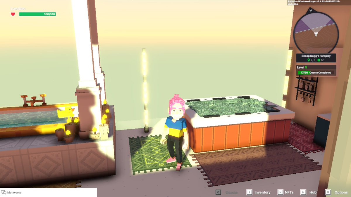 lava_bao's tweet photo. @TheSandboxGame I just participated in the daily #SandboxAlphaS2Contest for a chance to earn up to 1,000 $SAND! Starting March 16 - Take a money bath in Snoop Dogg Mansion. Check out my screenshot below!
👇 #SandboxAlphaS2 https://t.co/tq3yPr4KLs