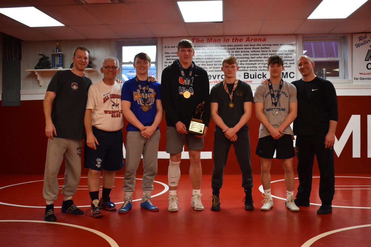 All-American Wrestling Club tweet media