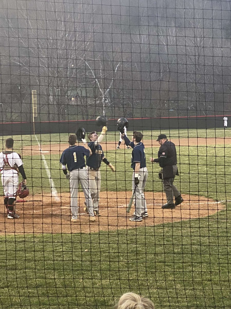First game, first bomb of the year in a win over Harlan County yesterday. 

3-4: 2-run HR, RBI triple, RBI double. 1.000 fielding % 
<a href="/hazard_high/">Hazard High School Baseball</a> @PBRKentucky <a href="/JamieTessoff/">JT18</a>