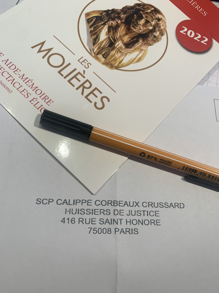 TMontparnasse's tweet photo. J-2 avant la date limite des votes du 1er tour, chers amis des @NuitdesMolieres !😇
#ÉLYSEE (99), #JACQUESETSONMAÎTRE (114), #SAINTEXANEWYORK (131), #TIMESSQUARE (141), #TESTOI (182) et #TOUTCAPOURLAMOUR ! (183) sont tous disposés à remplir les lignes de vos petits bulletins🤗 https://t.co/4cwY8ZHwz9