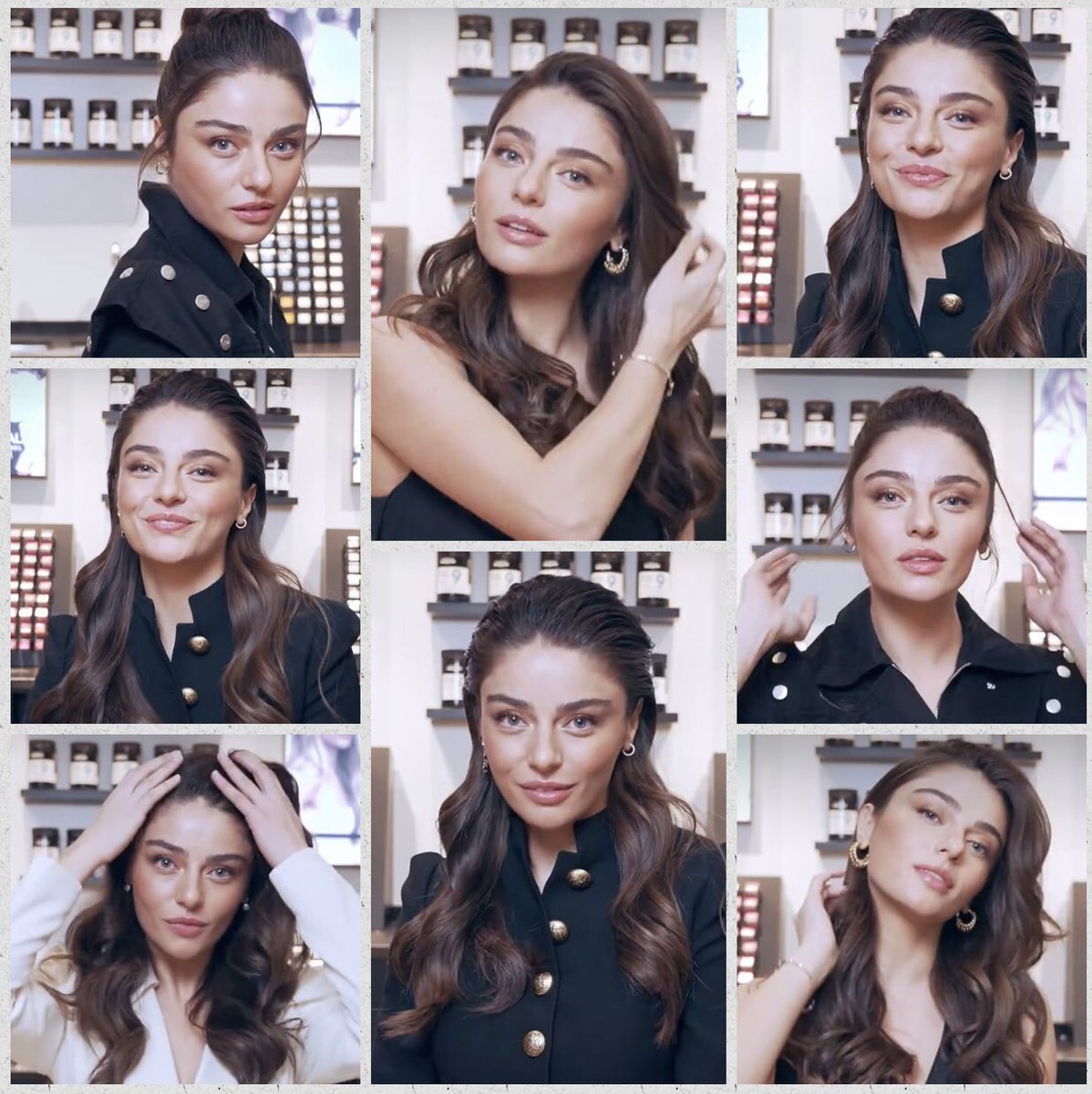 I am looking at her and she is so beautiful 
#AlpNavruz #AyçaAyşinTuran