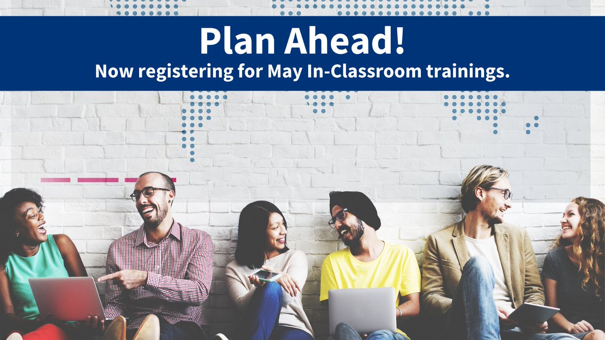 IP3Global's tweet photo. We're already prepping for four exciting classes at our Arlington, VA training center this May. Don't wait to register!

For specific dates and registration links, check out our in-classroom course schedule!

https://t.co/g77l0xe9It https://t.co/rMaJFnIe2H