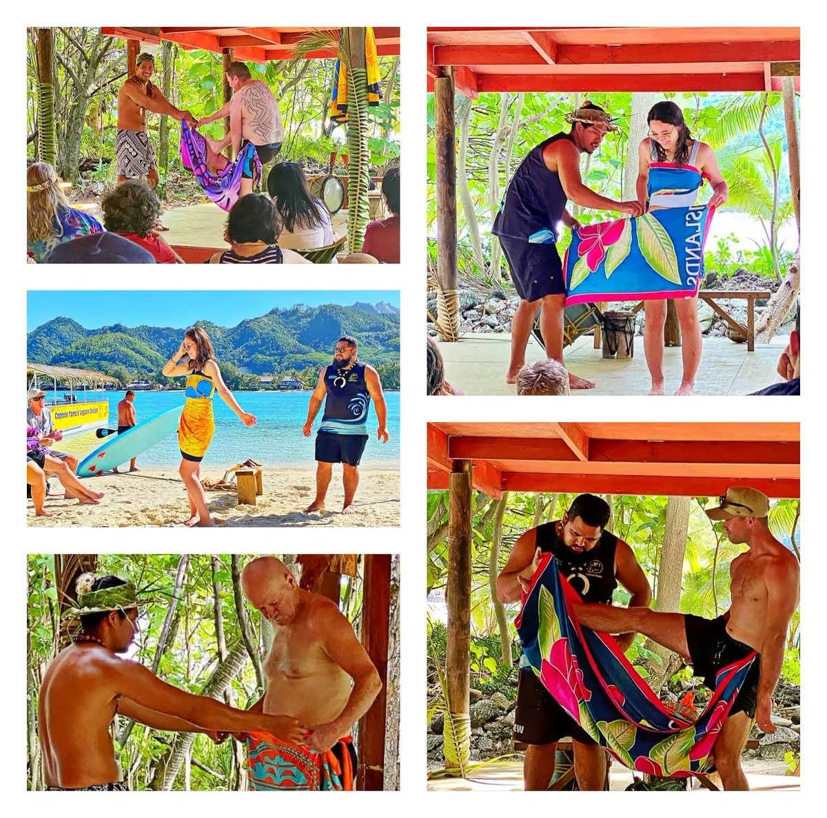 So many different ways to wear a pareu (sarong)!
Join Captain Tama’s for a day and learn some of them😎🌴
#captaintamas #rarotonga #cookislands #sarongties