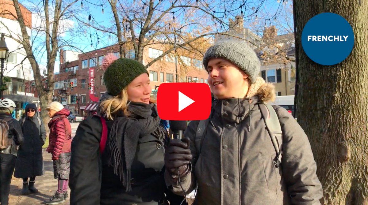 FrenchlyDoesIt's tweet photo. People on the street in American's brainiest city are quizzed by Frenchly. https://t.co/oh3GSlbkh9 #MA #Video #Cambridge #FrenchKnowledge https://t.co/kr7WKjCOdb