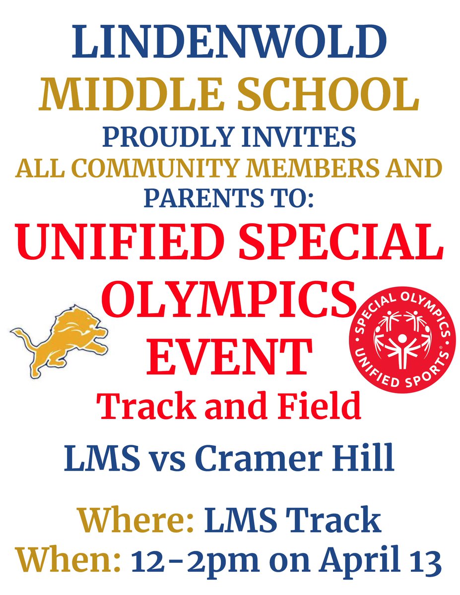 Unified Special Olympics Event