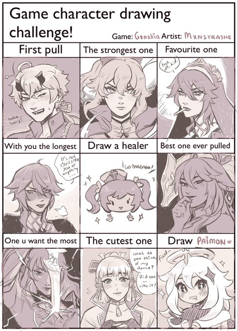 this'll definitely change over time, but for now- my genshin bias' 🫰 