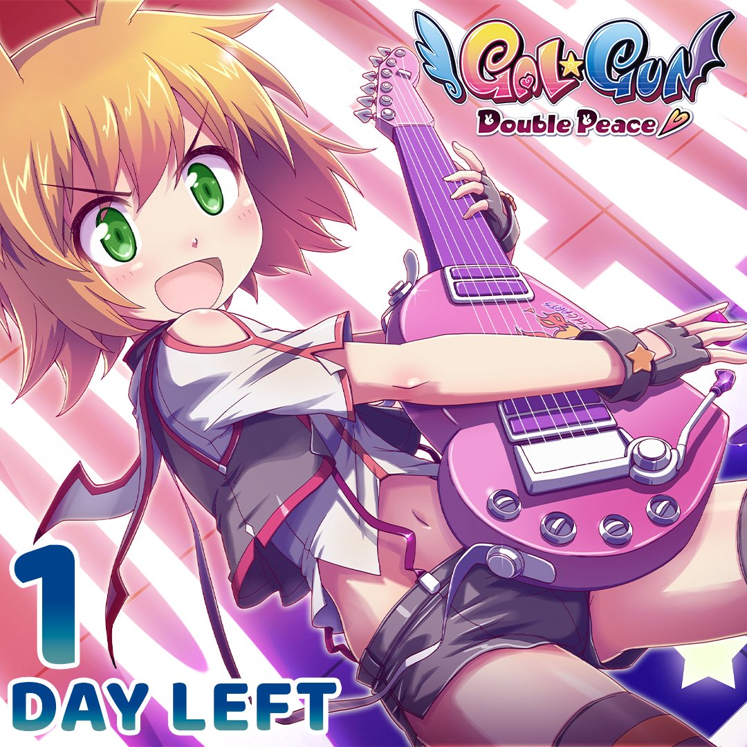 PQubeAsia's tweet photo. 1 Day left until #GalGun #DoublePeace 💗
Pre-order your copy here: https://t.co/GNR2LrENcc https://t.co/9J8FM1mgG7