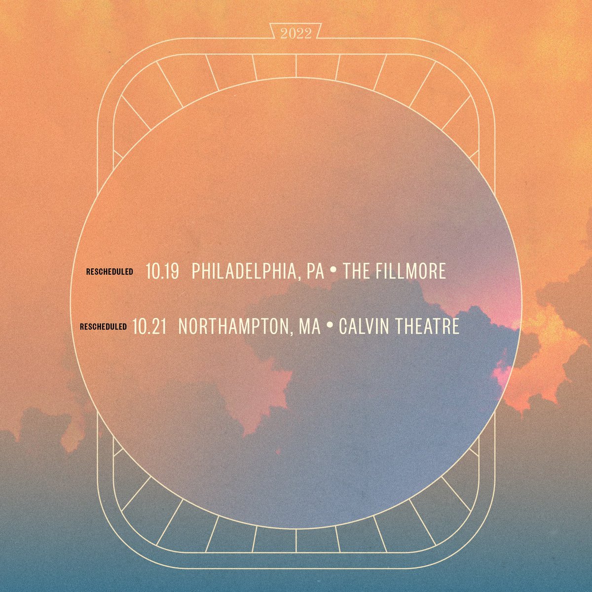 NoahKahan's tweet photo. Philly and Northampton, I am elated to announce that we have finally rescheduled the postponed shows. We’ve also made more tickets and VIP packages available that are on sale now!
10/19 Philadelphia, PA - The Fillmore
10/21 Northampton, MA - Calvin Theatre
https://t.co/HnGWPobjZE https://t.co/4byJ3Yecio
