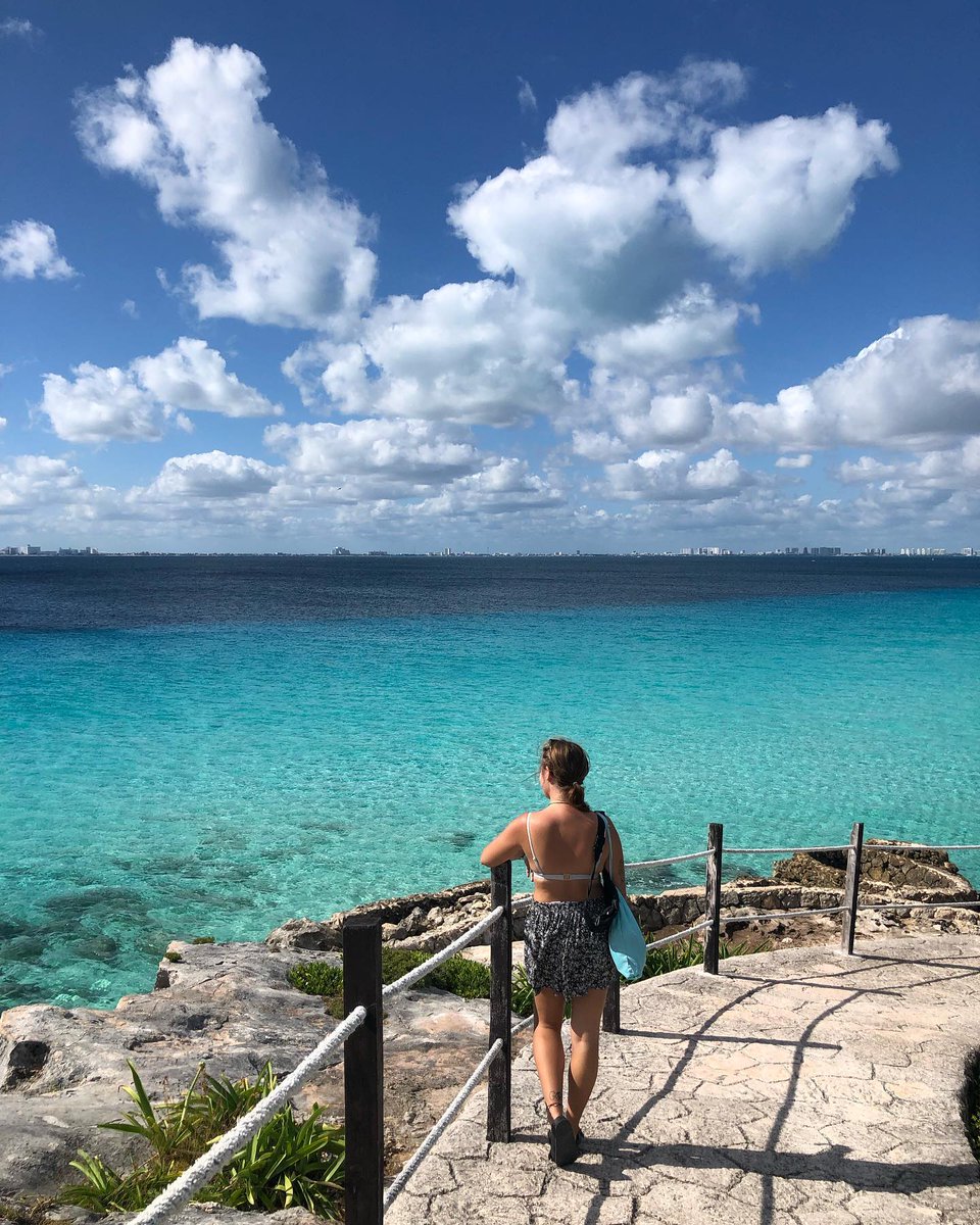 IslaMujeres_MX's tweet photo. Fill in the blank: 
 
The place where I have 𝘁𝗵𝗲 𝗯𝗲𝘀𝘁 𝘁𝗶𝗺𝗲 on #IslaMujeres is __________________. 🙌😎🌴

📍 #PuntaSur
🌐: https://t.co/zt7KfOYNuC
📸: _meghanedwards via IG

#MexicanCaribbean https://t.co/RRq3e4CWwF