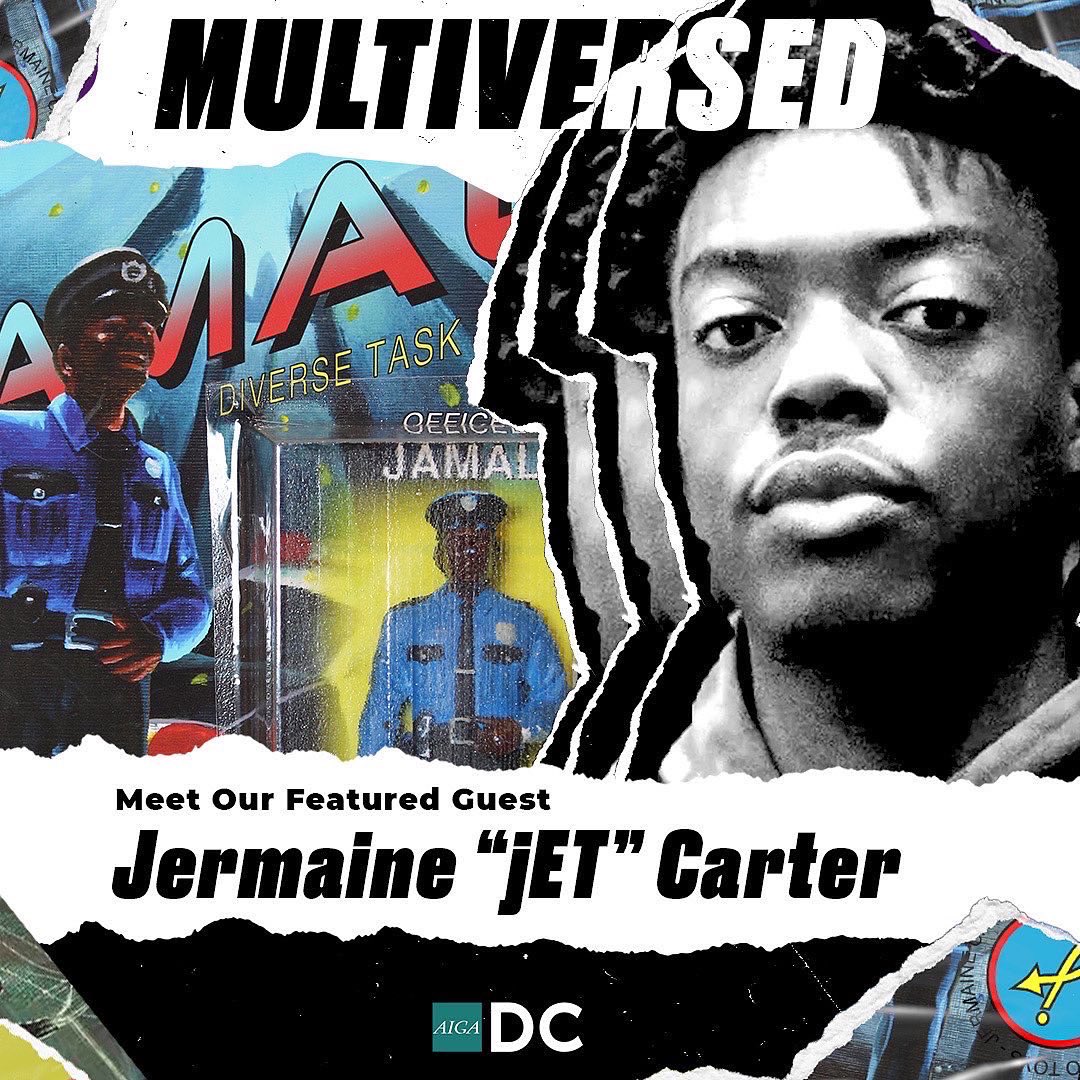 CHACC_DC's tweet photo. Multiversed 👩🏾‍🚀 ✨ 

A toy making workshop + artist talk with @jetcostudios moderated by our ED @kayemjay6 sponsored by @aigadc!

This Thursday at 7pm via Zoom 

Register now: https://t.co/V1emire0TS https://t.co/nTelMeY2fX