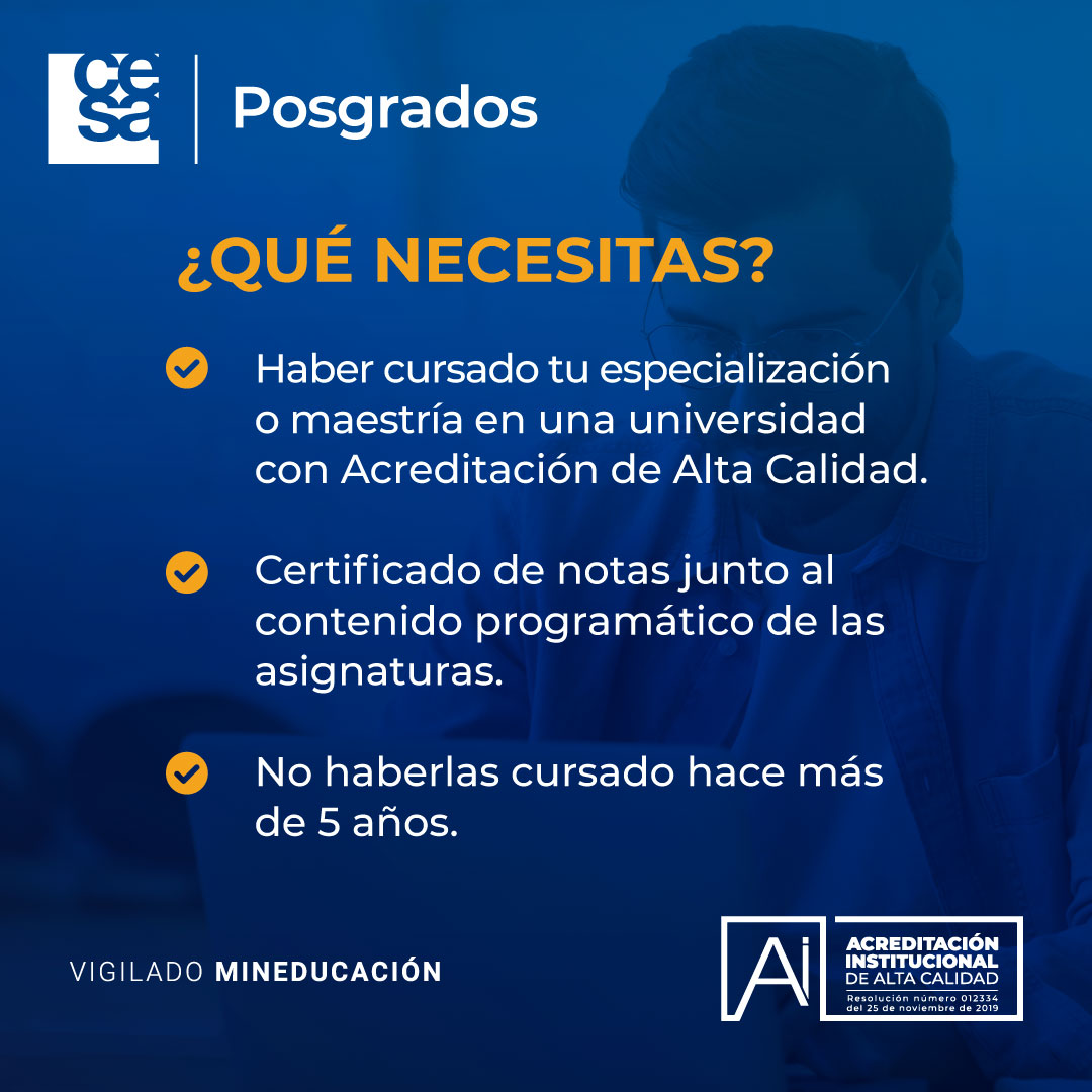 CESA_edu's tweet photo. ¡Homologar una maestría en el CESA es posible! Prepárate para ser un referente a través de la educación personalizada adquiriendo habilidades y competencias para convertirte en un profesional más competitivo. Escríbenos para conocer los requisitos. #ProgresoProfesional https://t.co/EJrK0pSShH
