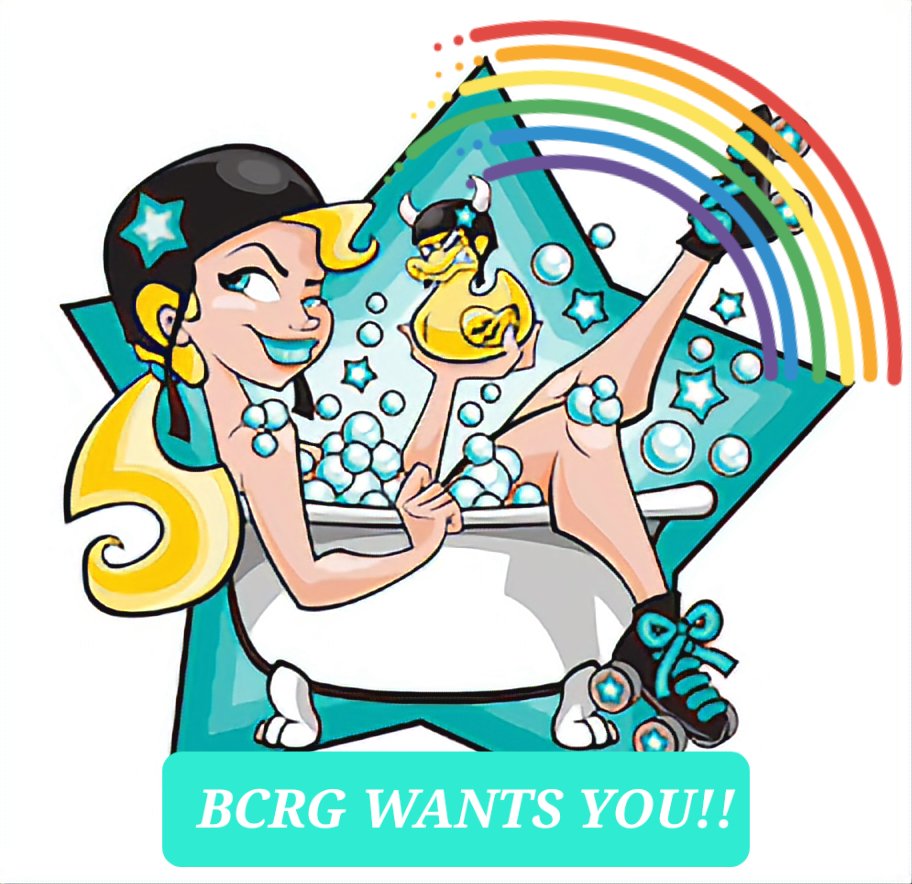 bcrollergirls's tweet photo. BCRG is recruiting! We're always looking for some fresh faces to join our ranks! We are always looking for new skaters, and volunteers. We are an inclusive  woman's flat-track roller derby team based out of Macomb County (LGBTQI+ welcoming). No experience necessary!❤ https://t.co/zTuz7XdCJH