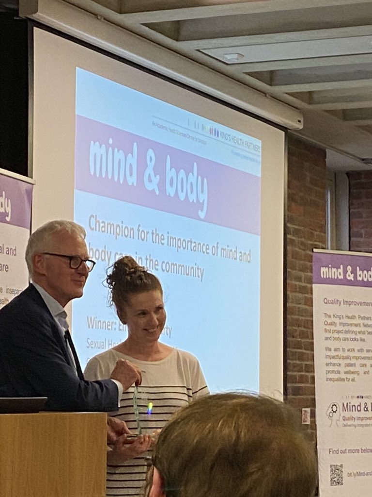 Well done <a href="/MindandBody_KHP/">Mind & Body Programme</a> for a brilliant Quality Improvement Event and Champions awards - what a jumpy! Here’s some of the pics …..<a href="/kingshealth/">King's Health Partners</a> <a href="/normanlamb/">Norman Lamb</a>