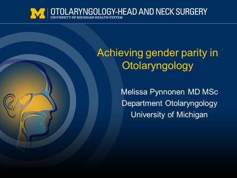 Sinus_Doc's tweet photo. Very grateful for the wonderful Grand Rounds we received today at the University of Cincinnati by Dr. Melissa Pynnonen from @UMichOto on "Achieving Gender Parity in Otolaryngology" https://t.co/lEZGkckd9T