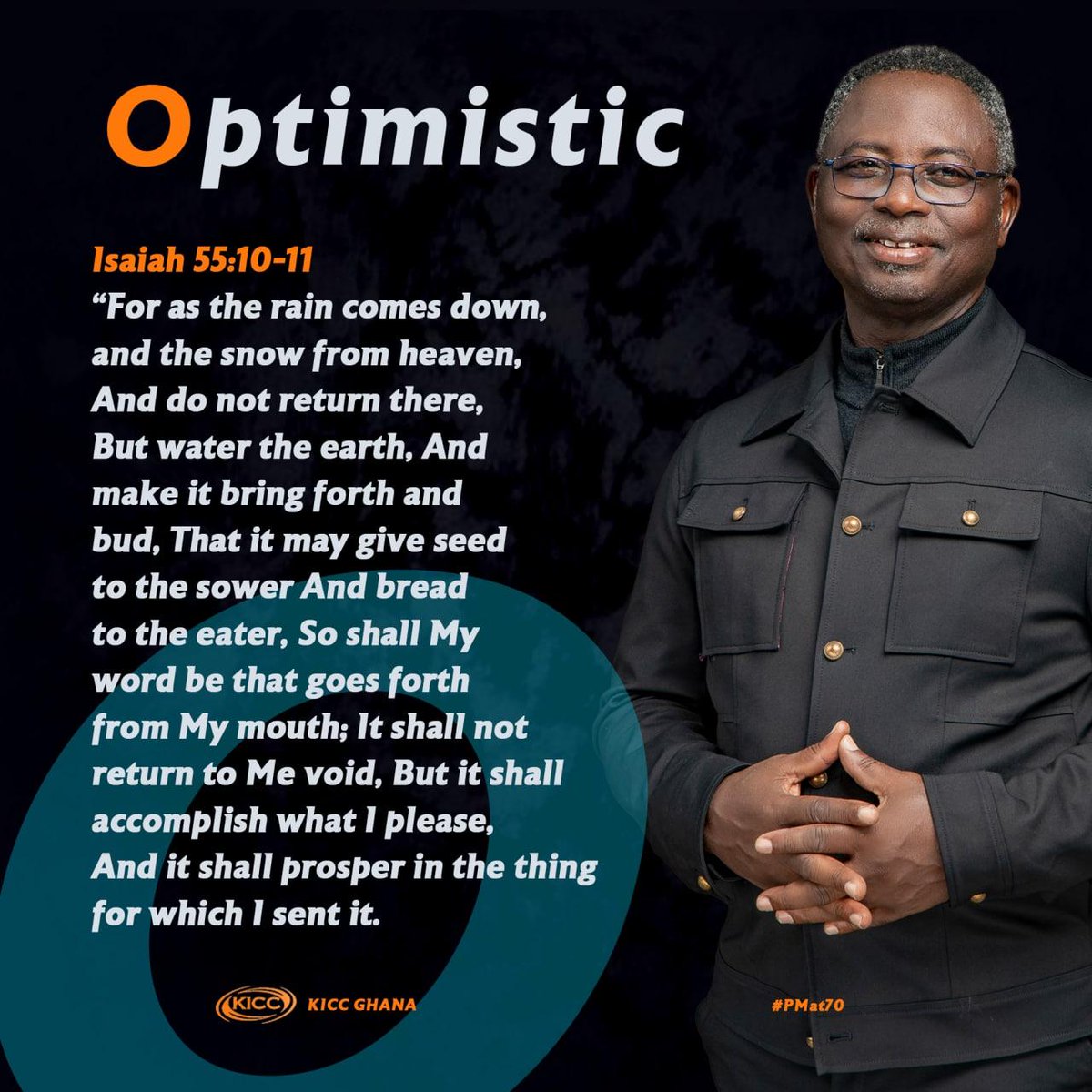 kiccghana's tweet photo. But thanks be to God, who gives us the victory through our Lord Jesus Christ.
1 Corinthians 15:57
#PMat70 #PastorMatthewAt70
#YearOfTakingOver #RaisingChampions
#kicccelebrates #PMA70 https://t.co/7f1NNX3NpL