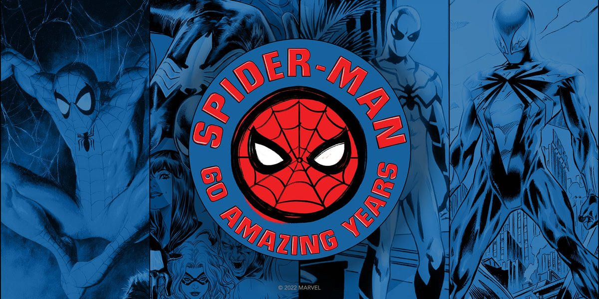 Marvel Entertainment (@marvel) on Twitter photo This year marks <a href="/SpiderMan/">Spider-Man</a>'s 60th anniversary! 🕸️ Peter Parker has donned many costumes as the web-slinging Super Hero and now it’s time to vote on your favorite. #SpideyBeyondAmazing This year marks <a href="/SpiderMan/">Spider-Man</a>'s 60th anniversary! 🕸️ Peter Parker has donned many costumes as the web-slinging Super Hero and now it’s time to vote on your favorite. #SpideyBeyondAmazing
