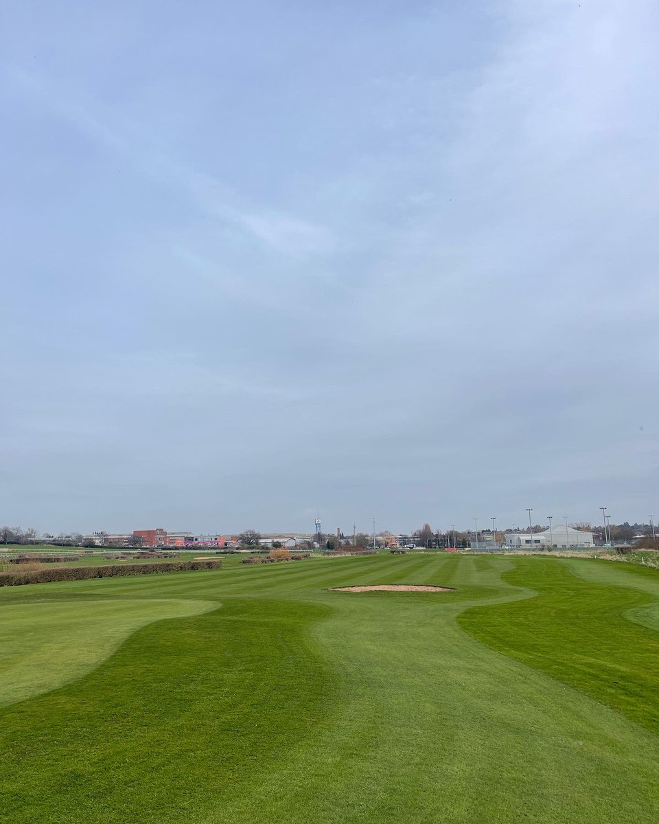 Highground1999's tweet photo. @haloleisure golf course cut yesterday, getting ready for the season https://t.co/sSnsPVI1b3