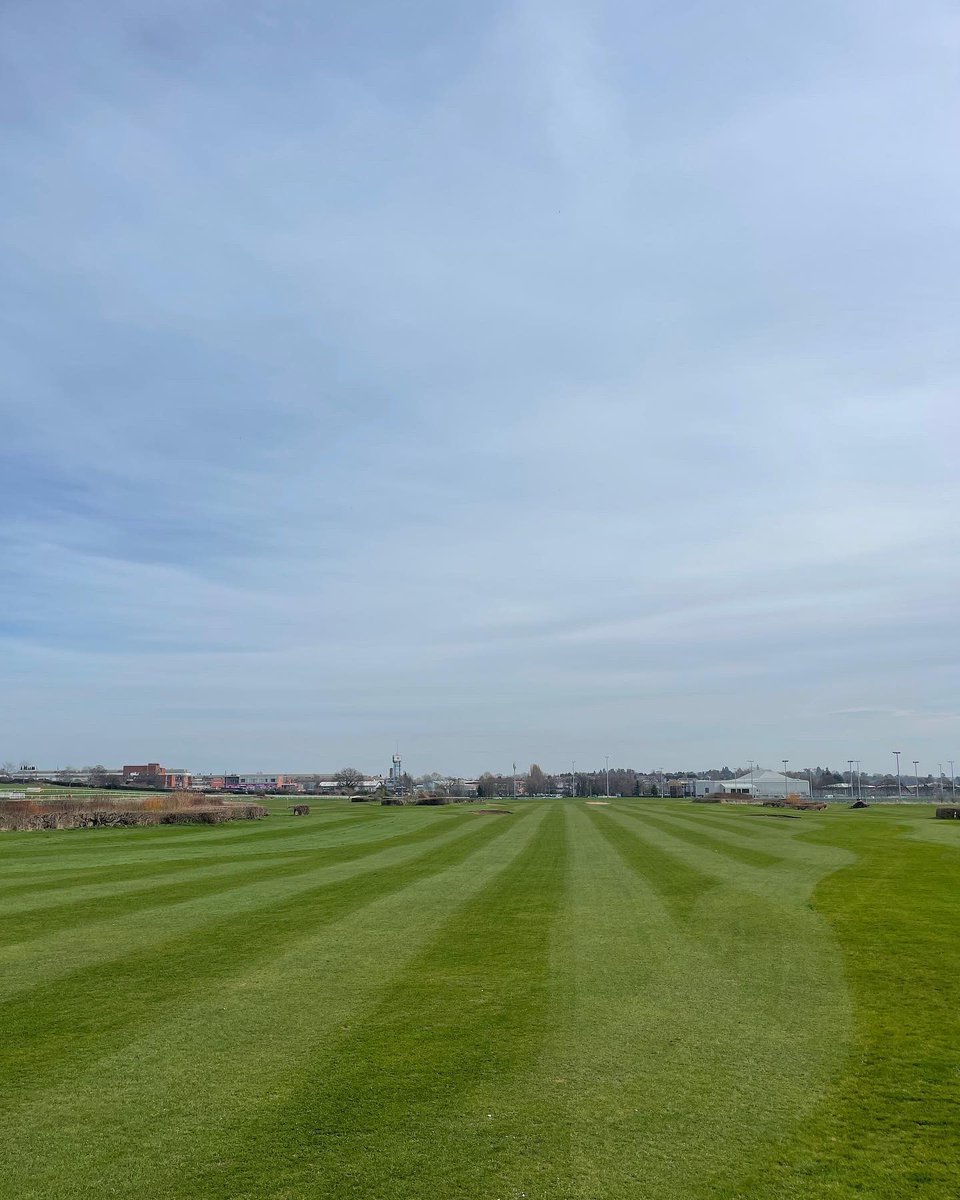 Highground1999's tweet photo. @haloleisure golf course cut yesterday, getting ready for the season https://t.co/sSnsPVI1b3