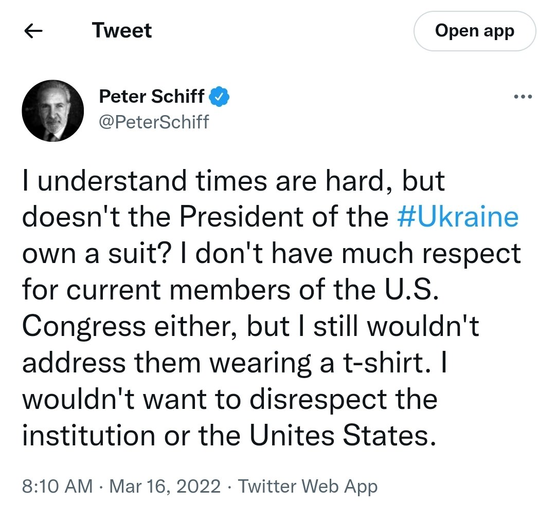 About as disgusting as it gets!
#PeterSchiff #Ukraine