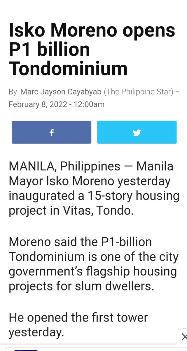kimmi_billie's tweet photo. Imagine if the 203B Marcos estate tax is used to build housing for the poor. That's equivalent to 203 Tondominiums that will provide 75000 families with decent, quality housing. Think about that!  #SwitchToIsko No to #MarcosTaxEvader https://t.co/qoFipfv59Z