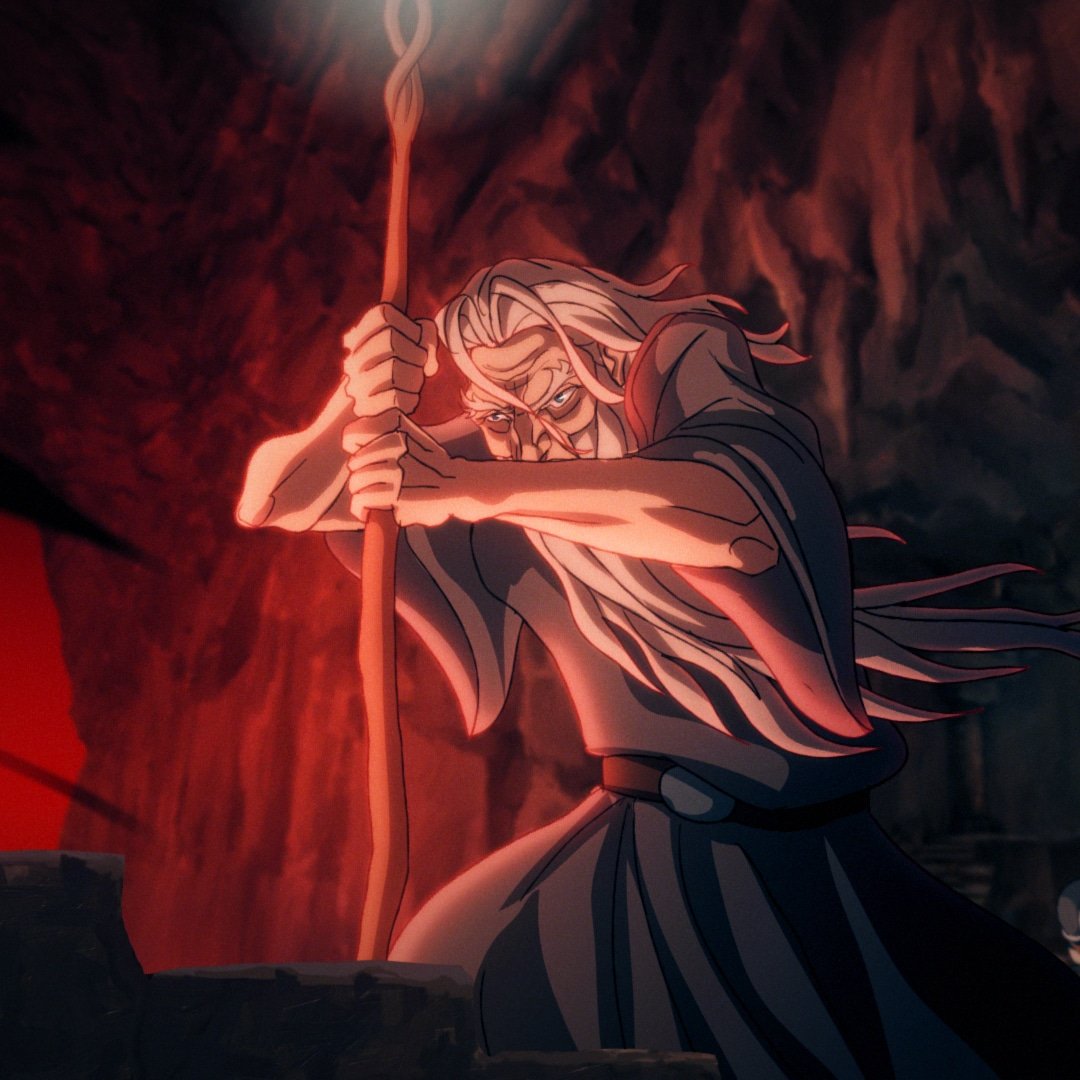 Gandalf, You shall not pass. Still from LotR Animated short film I'm making  #lordoftherings #gandalf #animation #2danimation #LotR #lotrart #fantasy  #fantasyart #anime #cartoons #lordoftheringsart #tolkienart #tolkien  #middleearth #youshallnotpass ..., image size:1080x1080