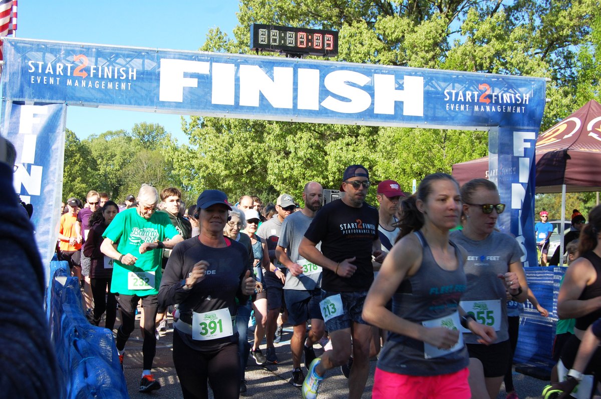 Ready, Set, Go! Only two more weeks until our #BunnyRun5K! Presented by State Systems!