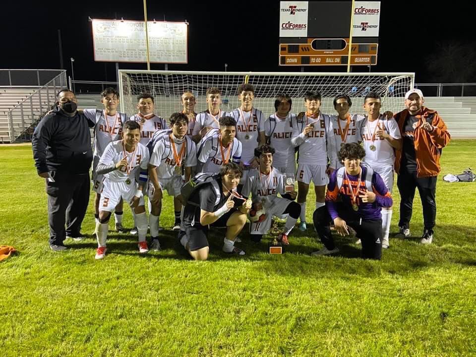Congratulations to <a href="/coachjcr1/">Juan Rivadeneyra</a> staff &amp; team on securing 2nd place in district and the 2nd straight playoff appearance! The Coyotes are primed for a RUN! Let’s Go! <a href="/petethesportsg1/">Pete Garcia</a> <a href="/Kyle__Atwood/">Kyle Atwood</a> <a href="/reycastillo361/">Rey Castillo</a> <a href="/qmartinez/">Quinton Martinez</a> <a href="/ChrisThomasson7/">Chris Thomasson - KIII Sports</a> <a href="/CallerSports/">Caller Sports</a> <a href="/KRIS6sports/">KRIS 6 Sports</a> <a href="/kiii3sports/">Kiii 3Sports Blitz</a>
