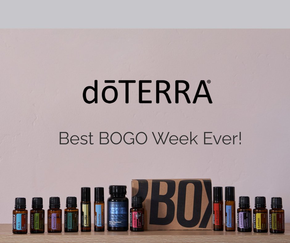 doterra's tweet photo. Are you ready for the best BOGO week ever? 

Learn how to take advantage of this deal here https://t.co/wPoewQXd34

#doterra #essentialoils #doterrabogo #lifeincolorbogo #bogobox #citrusbloom https://t.co/6FcnSB0m7f